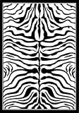 Rugs USA Contemporary Zebra Print 7' 10 x 10' 10 black-and-white Area Rug