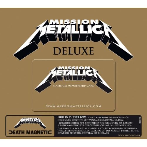 Wersja deluxe albumu Death Magnetic Death Magnetic w wersji Deluxe