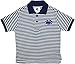 Penn State University Nittany Lions Striped Polo Shirt Navy/White