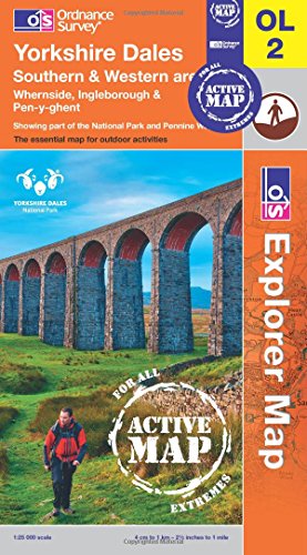 Yorkshire Dales (OS Explorer Map Active)