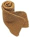 Handmade Soft Acrylic Lightweight Scarf - Sweet Caramel (Men Gift Idea/knitted Entirely By Hand)