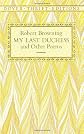 My Last Duchess and Other Poems (Dover Thrift Editions)