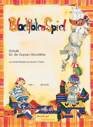 BlockflötenSpiel Band 1 mit Bleistift -- die 