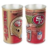 NFL Tapered Wastebasket - San Francisco 49ers