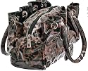 EyeCatchBags - Savannah Patent Leopard Hand Bag
