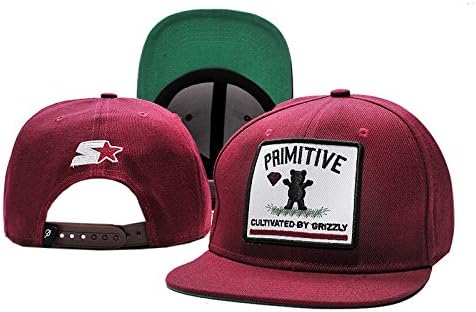 LinLiJuan Primitive Grizzly Diamond snapbacks adjustable hats caps 1