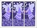 Angels in Blue (Holiday Boxed Cards - 100% Recycled Paper)