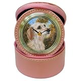 Limited Edition Violano Jewelry Case Travel Alarm Clock Wirehaired Dachshund