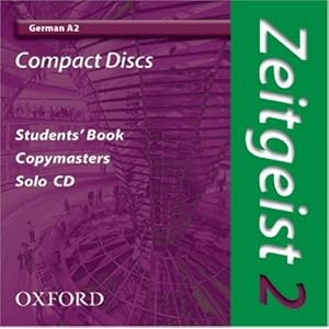 Zeitgeist: 2: A2 Audio CDs by Morag McCrorie, Ann Adler, Dagmar Sauer, and Maria Hunt