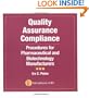 Quality Assurance Compliance: Procedures for Pharmaceutical and Biotechnology Manufacturers