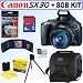 Canon Powershot SX30IS 14.1MP Digital Camera + 8GB Accessory Kit