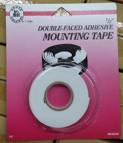 1/2" Double-faced Adhesive Mounting Tape 72-inch Long