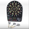 Dartscheibe 'SOFT TIP DART' mit 20 Spielarten - Elektronisches Dartboard mit Sprachausgabe und Soundeffekte!