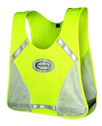Nathan Cyclist Reflective Vest (Neon Yellow/Grey)