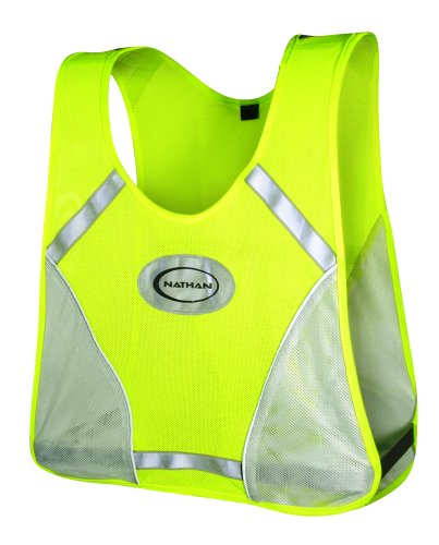 Nathan Cyclist Reflective Vest (Neon Yellow/Grey) 