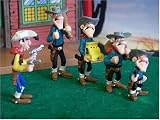 Eigenschaften Plastoy UC80417 / Plastoy UC80417 - Lucky Luke Figuren Set 3 (4 Daltons als Banditen, Lucky Luke)