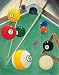 Billiards I by Anne Jenkins. Size 11.00 inches width by 14.00 inches height. High Qua...
