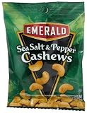 Review Emerald Nuts  / Emerald Sea Salt & Pepper Cashew, 2-Ounce Bags (Pack of 24)
