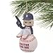 Precious Moments Boston Red Sox Girl on Baseball Ornament