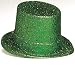 St. Patrick's Day Green Sparkle Top Hat