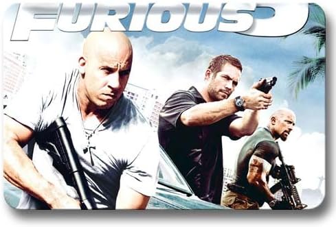 Bedroom Drawing Room Doormats Floor Pads Stylish Fast Five Non Slip 16x24Inch / 40x60cm