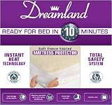 Dreamland Luxury Fleece Perfect-Fit Electric Mattress Cover Double Dual Control