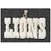 LogoArt Detroit Lions 10K Gold Team Name Pendant