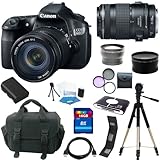 Canon EOS 60D 18 MP CMOS Digital SLR Camera with 3.0-Inch LCD and EF-S 18-5 ....