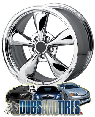Detroit Bullet (Series 810) Silver - 17 x 9 Inch Wheel