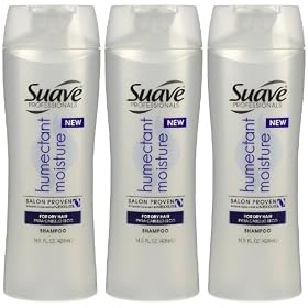Suave Professionals Humectant Moisture Shampoo , 12.6 fl Ounce (373 ml)