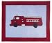 Frankie`s Firetruck Accent Floor Rug by JoJo Designs