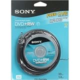 Sony 10DPW30RS2P 8cm DVD+RW 10-Pack Spindle