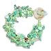 Chrysoprase and Stabalized Turquoise Beaded Bracelet by Sajen