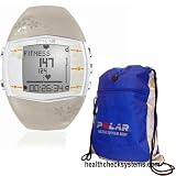Polar FT40 Heart Rate Monitor Female Beige with FREE Polar Cinch Bag