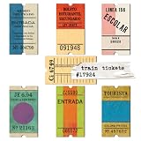 7gypsies 14-Piece Train Tickets