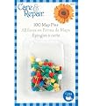 Map Pins-100/Pkg
