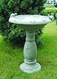 Country Gardens Solar Birdbath Fountain