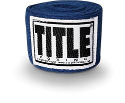 TITLE Junior Handwraps (Pair) - Blue