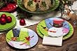 EcoBamboo Salad Plate 2 Assorted, Flurries