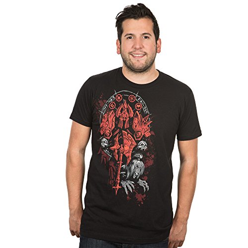 World of Warcraft Death Knight Legendary Class Men's Short Sleeve Black Tee Shirt