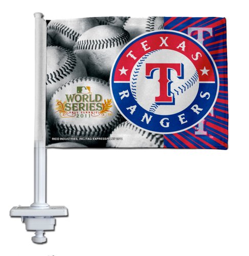 MLB Texas Rangers 2011 American League Champions Truck Flag