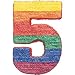 Number 5 Flat 21 1/2in x 15 1/2in Pinata