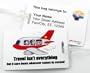 Personalized Luggage Tag - Travel Isn't Everything