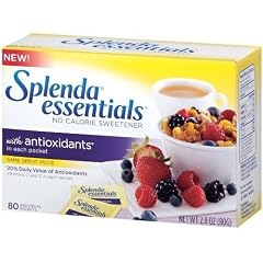Splenda Essentials No Calorie Sweetener with Antioxidants einzeln verpackte T�tchen - aus den USA