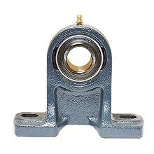 FYH UCPH205-16 Pillow Block Mounted Bearing, 2 Bolt, 1" Inside Diameter, Set screw Lock, Cast Iron, Inch