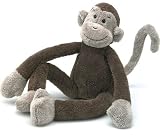 Enlarge toy image: Jellycat - Slackajack Monkey, 36cm -  preschool activity for young kids