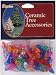 Ceramic Christmas Tree Bulb .5" 100/Pkg: Small Flame-Multi