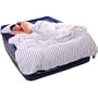 Smart Air Beds Deluxe Flock Top Raised Queen Size Air Bed (Elevated 22" High) BD-1124F