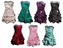 MY EVE Short Cute Prom Puff Ball Cocktail Evening Dress