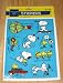 Hallmark Peanuts Snoopy & Woodstock Package 4 sheets Outdoor Fun Stickers OOP!